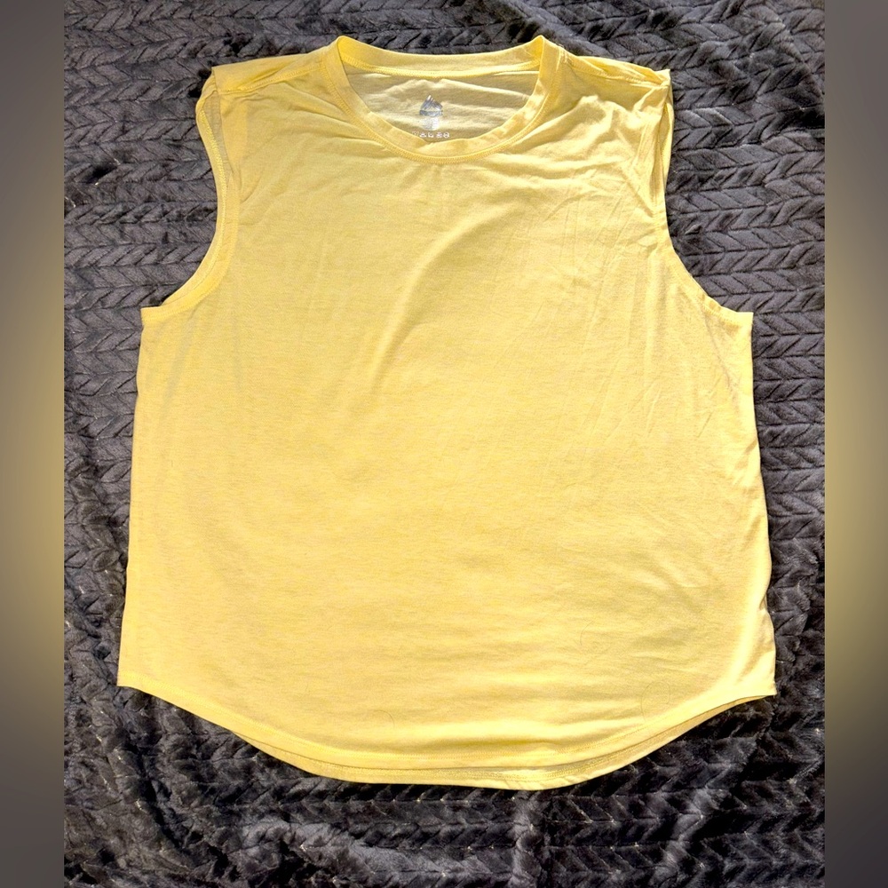 RBX workout Yellow Sleeveless Top Size XL